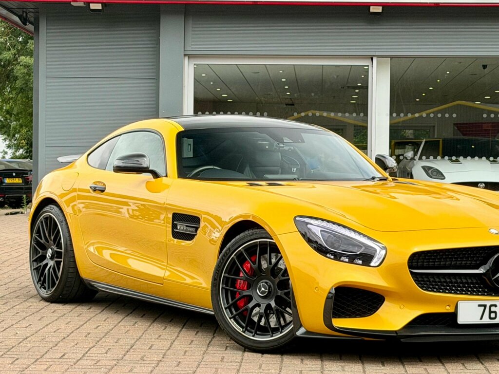 Mercedes-Benz AMG GT 4.0 V8 Biturbo S Premium Spds Dct Euro 6 Ss 2 Yellow #4