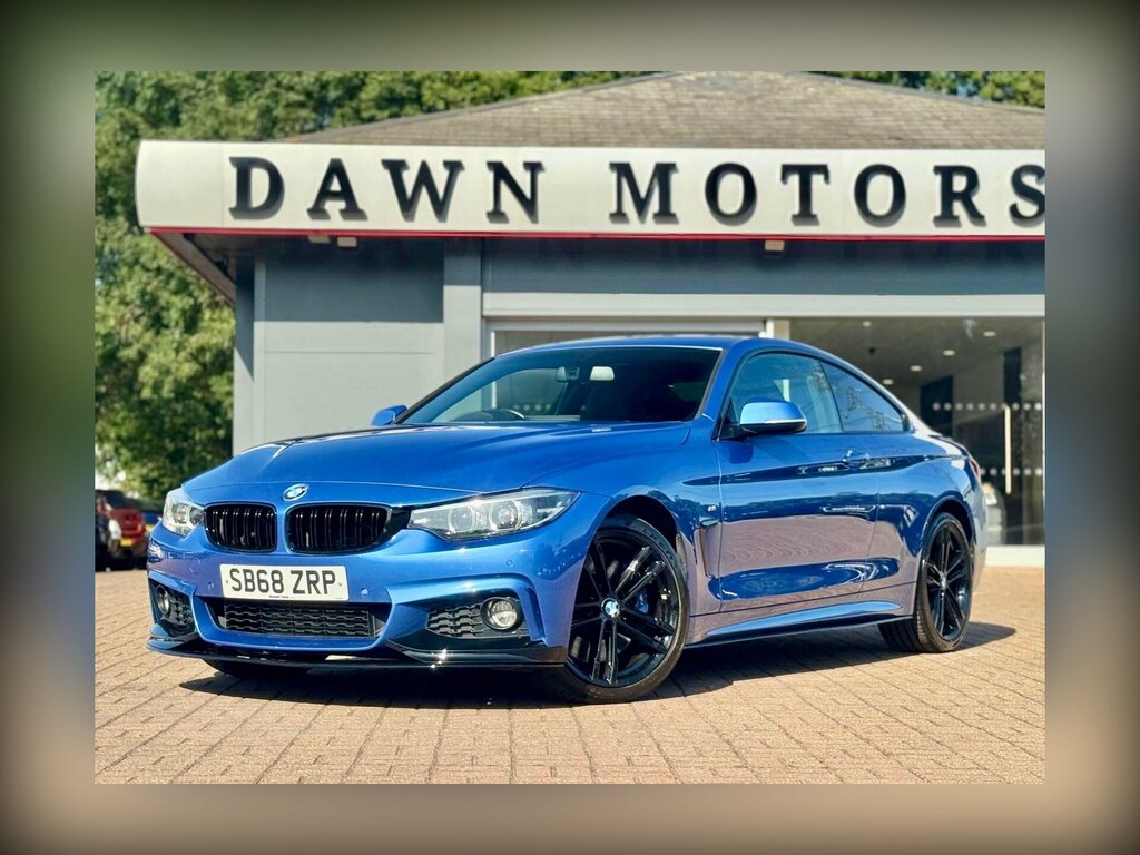 BMW 4 Series 3.0 430D M Sport Xdrive Euro 6 Ss Blue