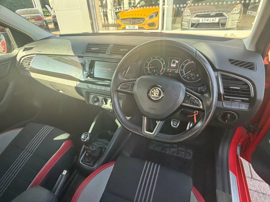 Skoda Fabia 1.2 Tsi Monte Carlo Euro 6 Ss Red #3