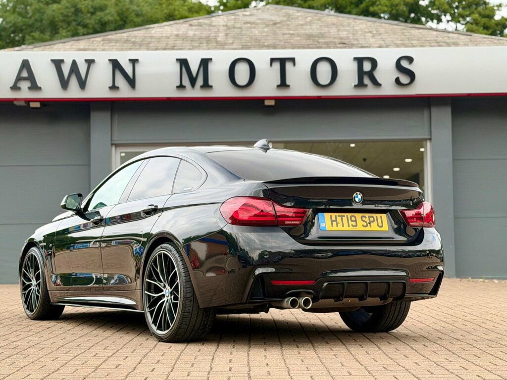BMW 4 Series Gran Coupe 2.0 420I Gpf M Sport Euro 6 Ss Black #2