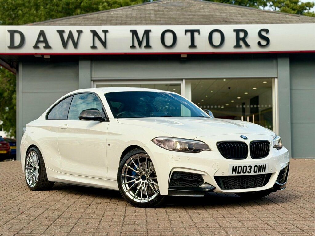 BMW 2 Series M235i Convertible White #10