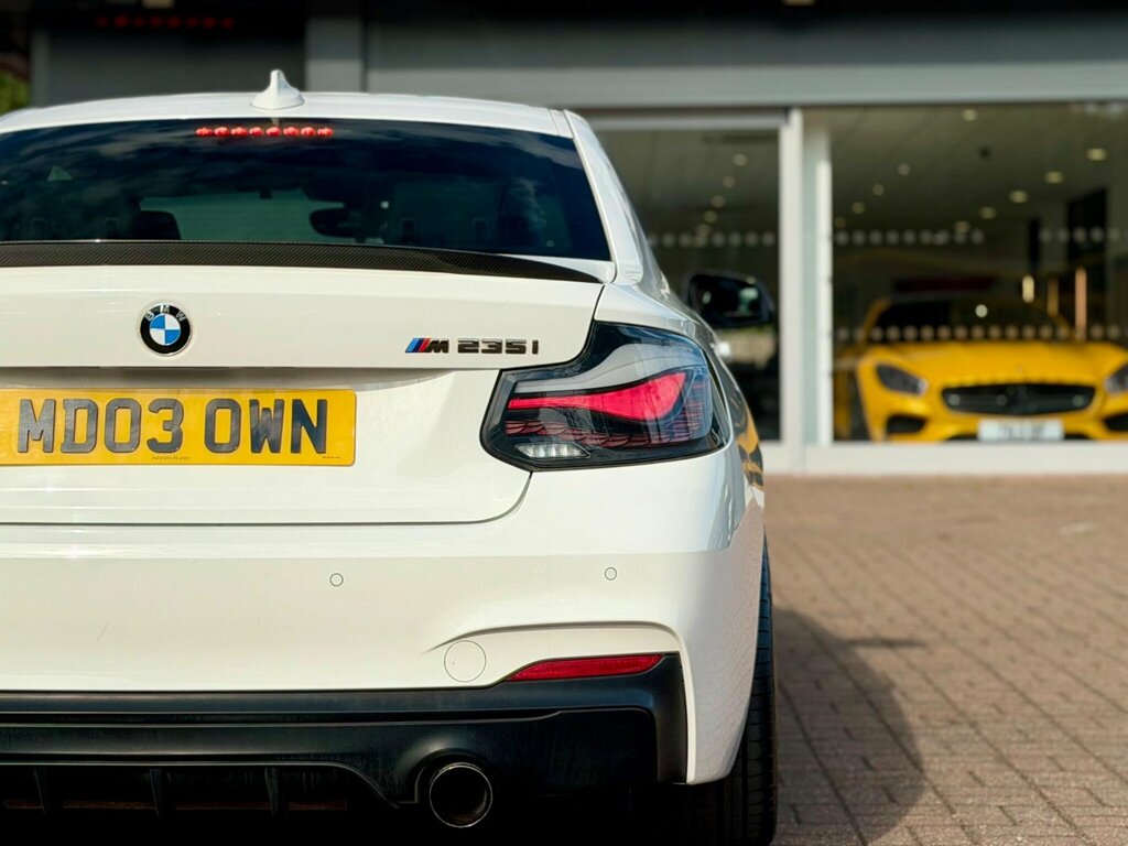 BMW 2 Series M235i Convertible White #12