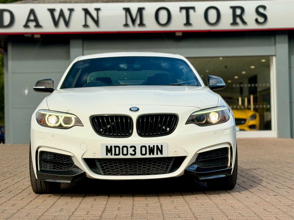 BMW 2 Series M235i Convertible White #11