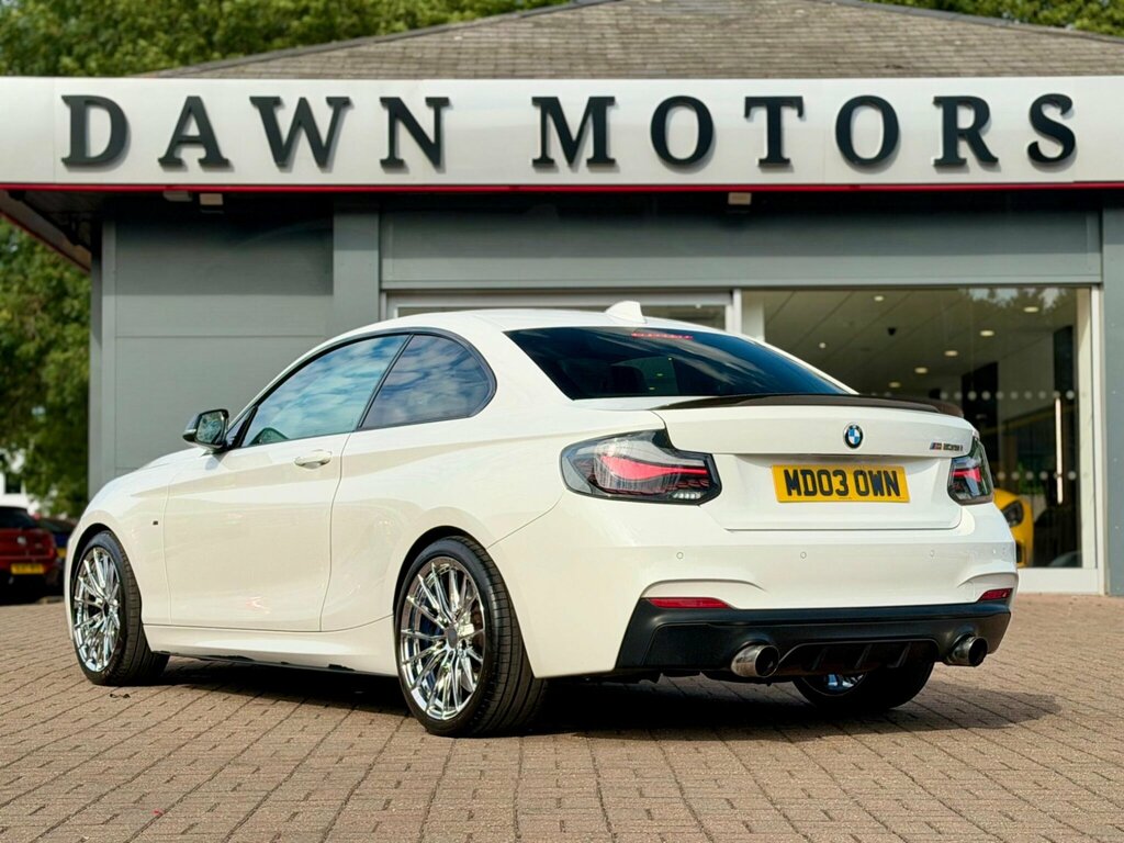 BMW 2 Series M235i Convertible White #9