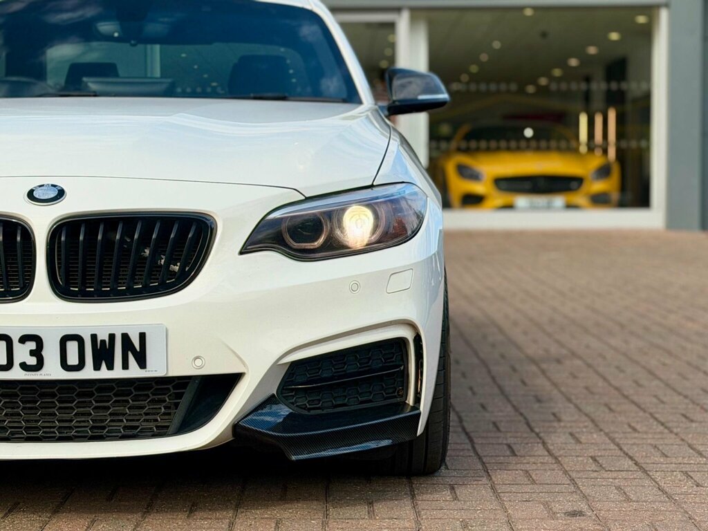 BMW 2 Series M235i Convertible White #7