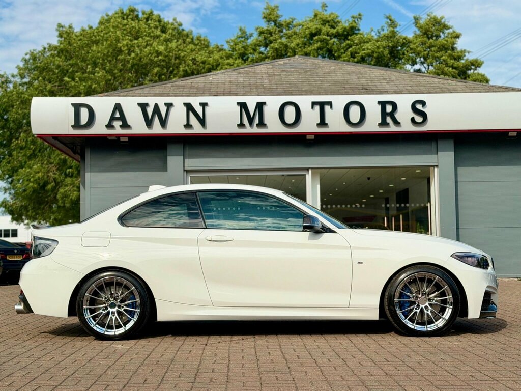 BMW 2 Series M235i Convertible White #14