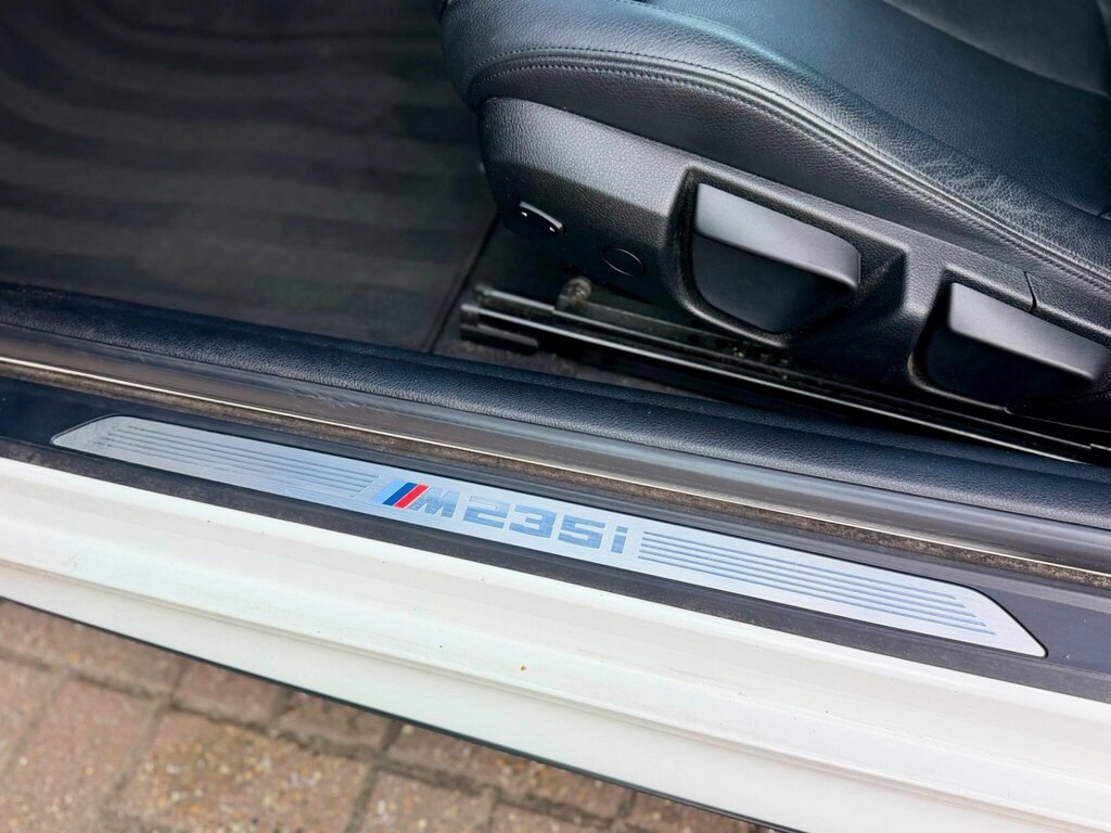 BMW 2 Series M235i Convertible White #33