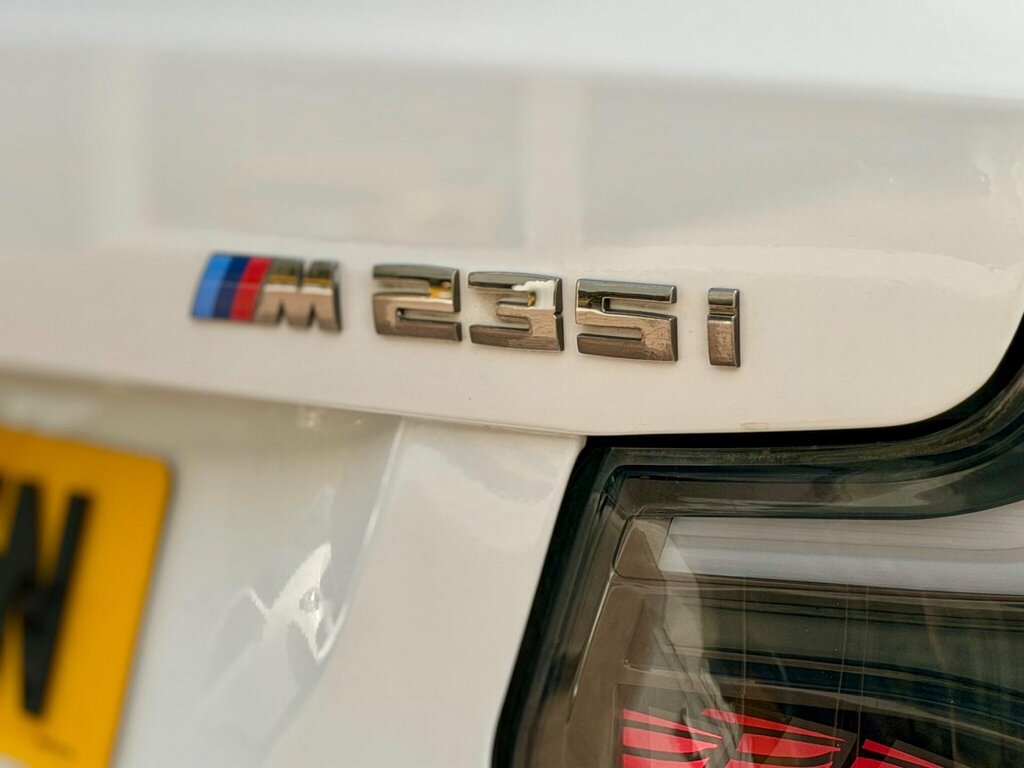 BMW 2 Series M235i Convertible White #32