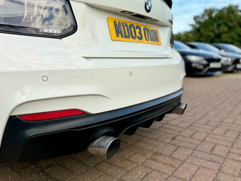 BMW 2 Series M235i Convertible White #34