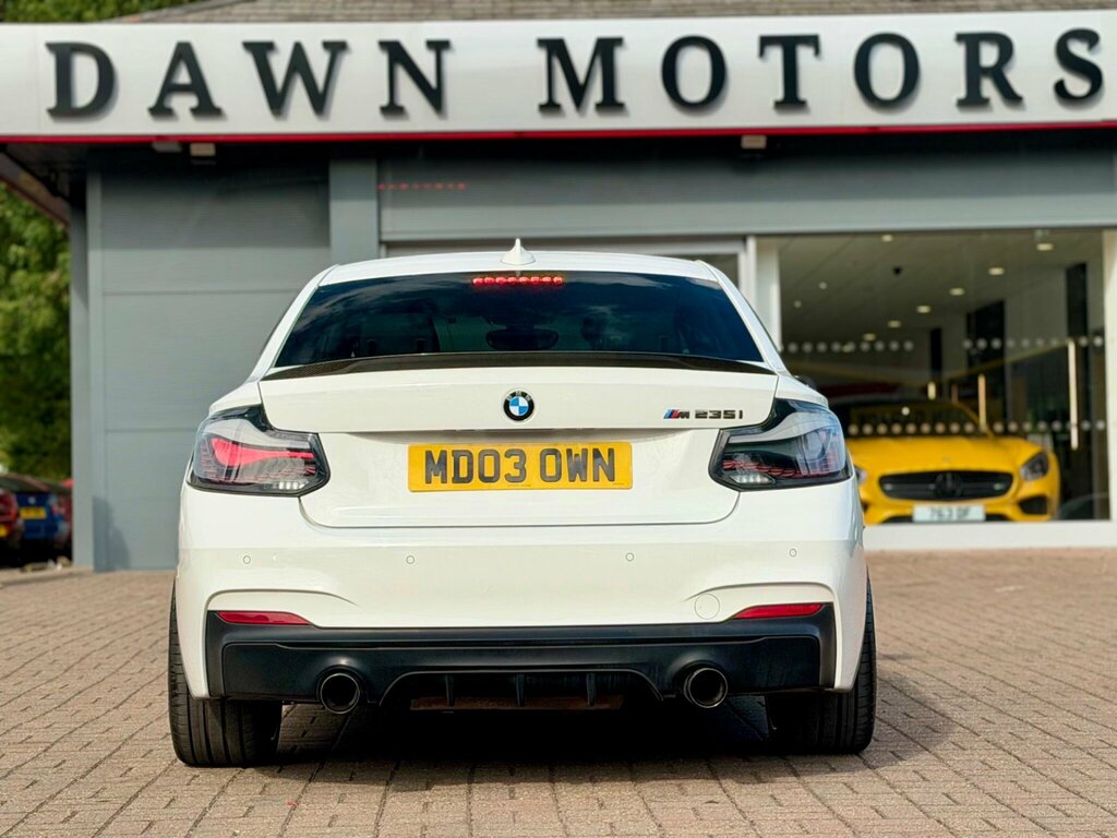 BMW 2 Series M235i Convertible White #13