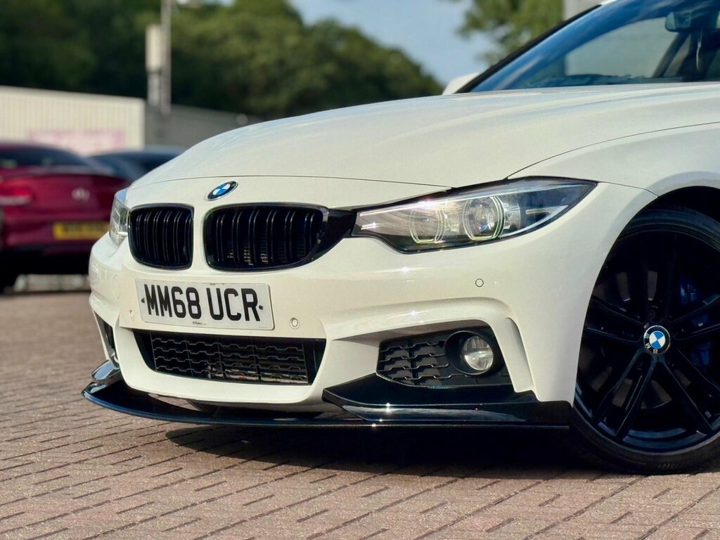 BMW 4 Series Gran Coupe 2.0 420D M Sport Euro 6 Ss White #5