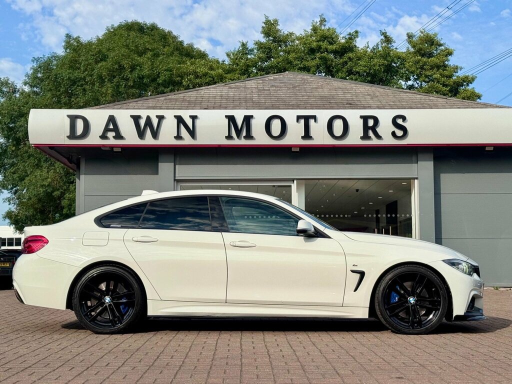 BMW 4 Series Gran Coupe 2.0 420D M Sport Euro 6 Ss White #2