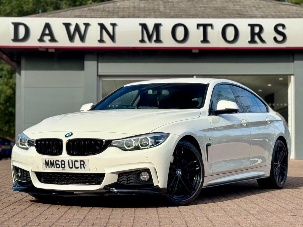BMW 4 Series Gran Coupe 2.0 420D M Sport Euro 6 Ss White