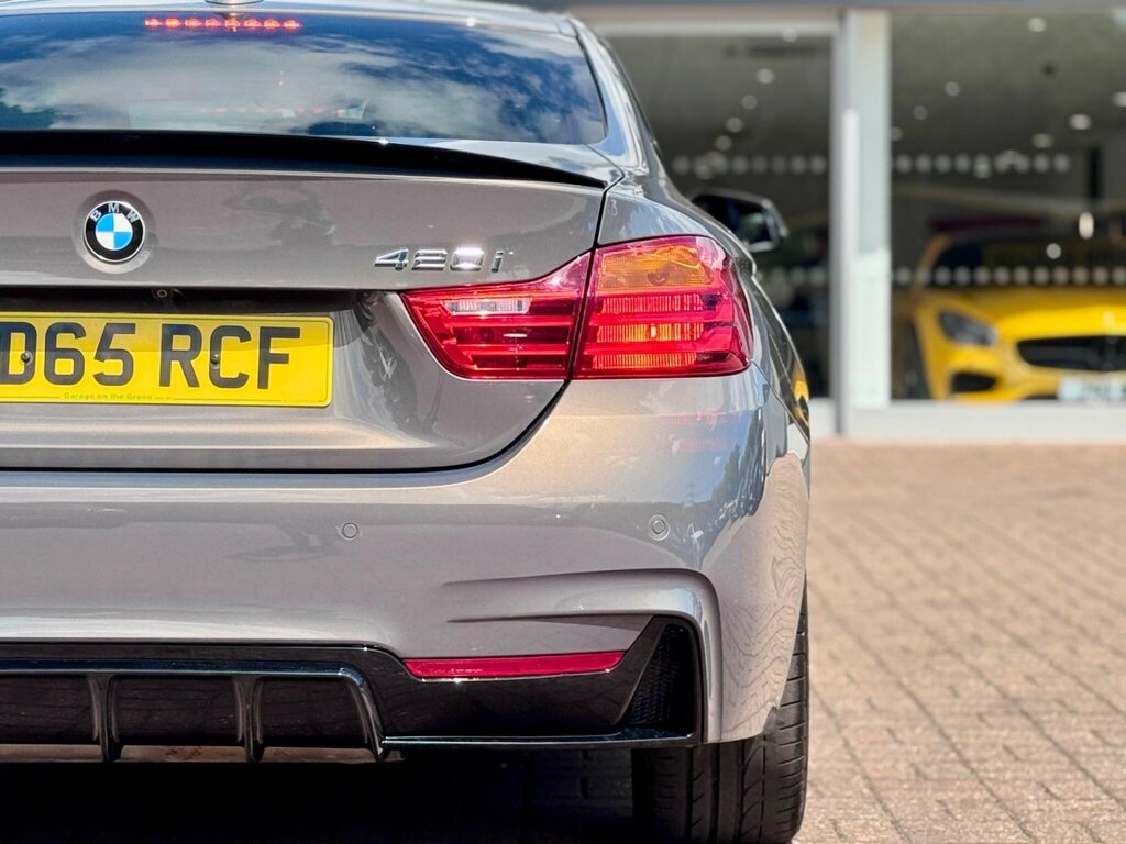 BMW 4 Series 430D M Sport Blue #11