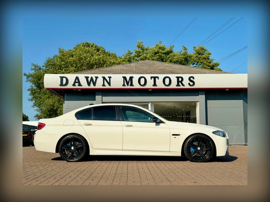BMW 5 Series 3.0 530D M Sport Euro 6 Ss White #5