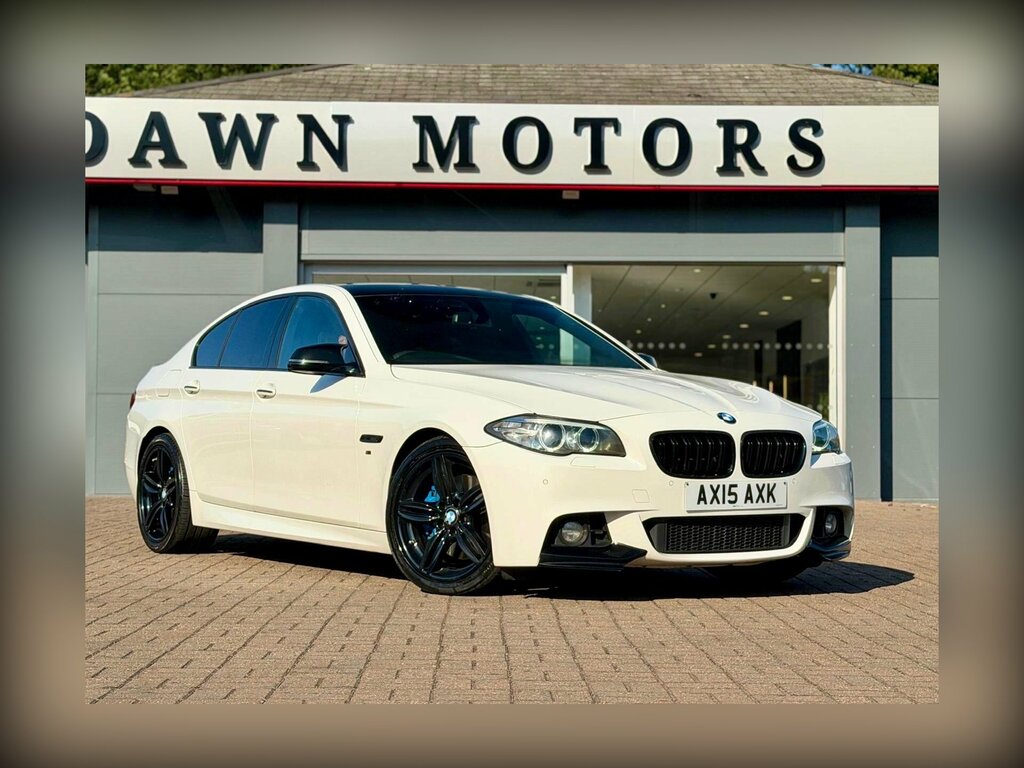 BMW 5 Series 3.0 530D M Sport Euro 6 Ss White