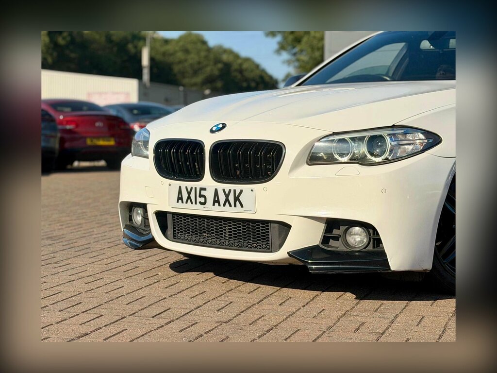 BMW 5 Series 3.0 530D M Sport Euro 6 Ss White #6