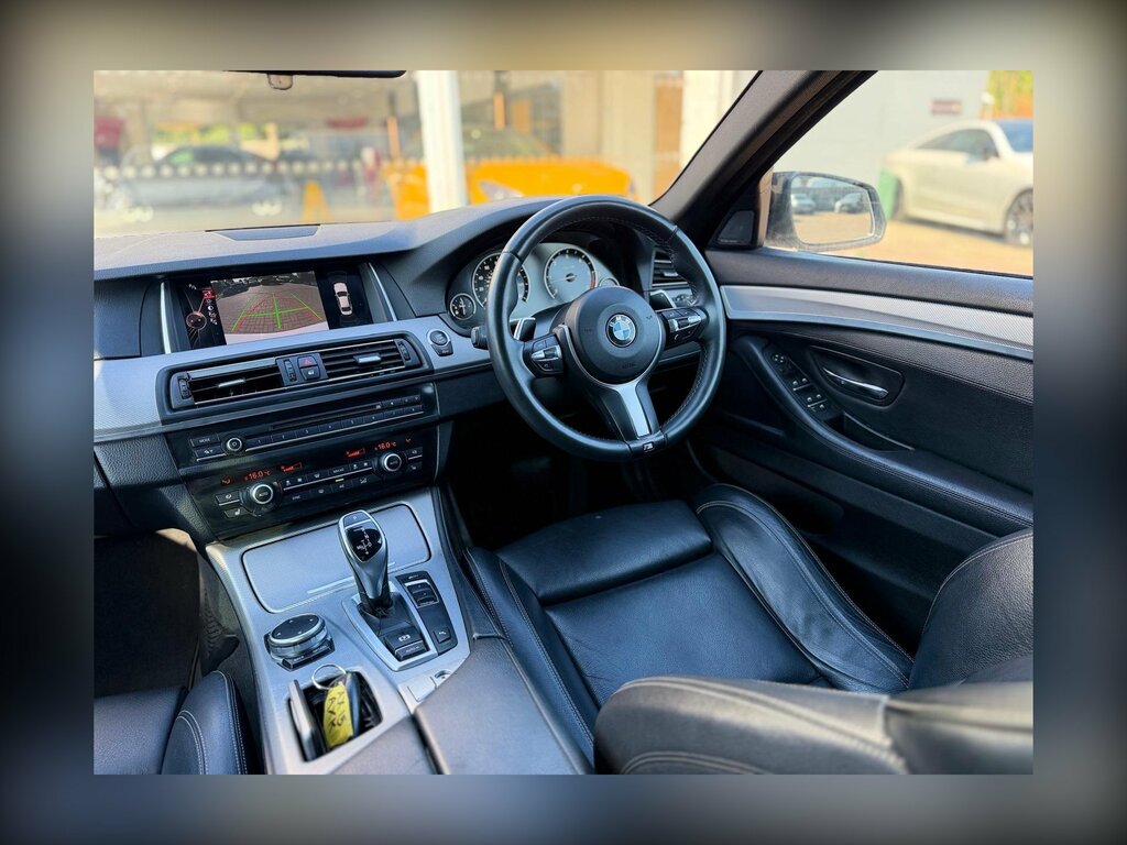 BMW 5 Series 3.0 530D M Sport Euro 6 Ss White #3