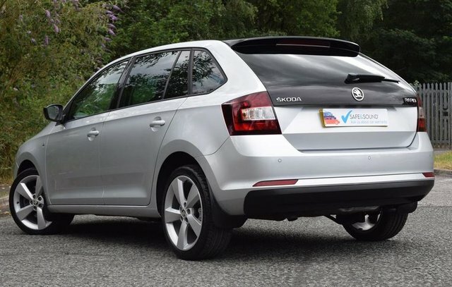 Skoda Rapid Spaceback 1.6 Tdi Se Sport Silver #5