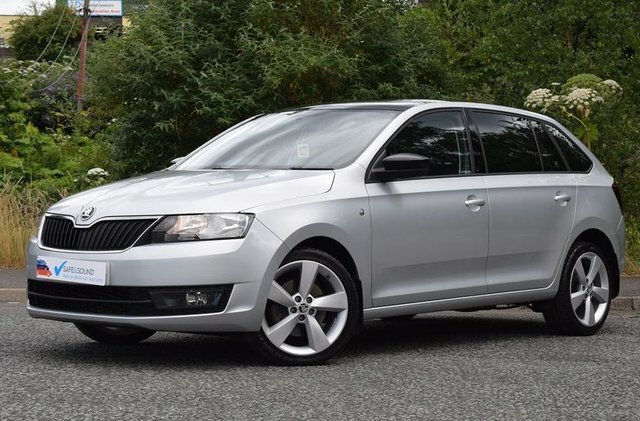 Skoda Rapid Spaceback 1.6 Tdi Se Sport Silver #4