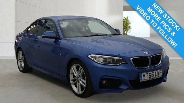 BMW 2 Series 2.0 225D M Sport Blue