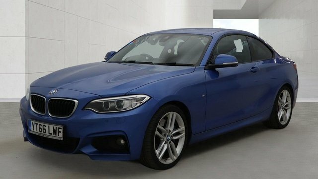 BMW 2 Series 2.0 225D M Sport Blue #2