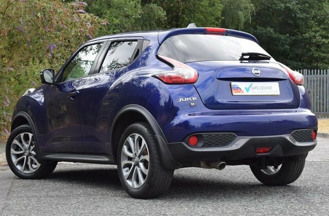Nissan Juke 1.5 Dci Tekna Suv HJ65ZNZ Blue #6