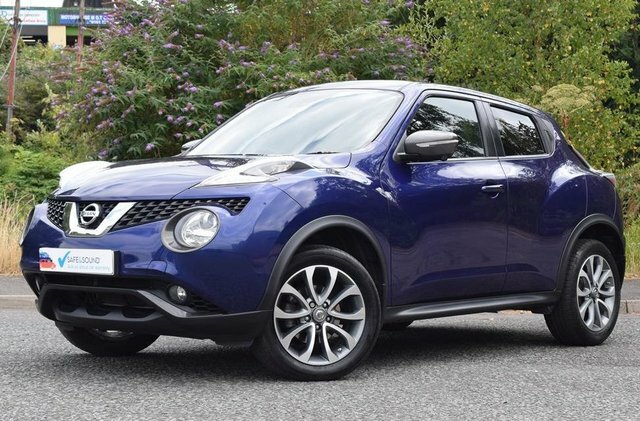 Nissan Juke 1.5 Dci Tekna Suv HJ65ZNZ Blue #5