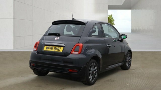 Fiat 500 1.2 S Hatchback Black #3