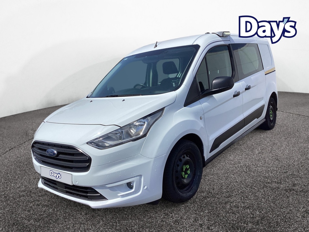 Ford Transit Connect 1.5 230 Ecoblue Trend Crew Van Double Cab 6Dr Dies White #5