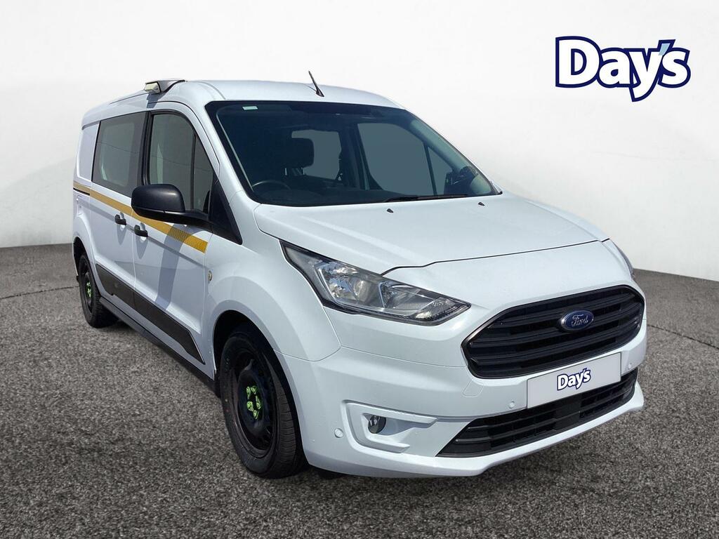 Ford Transit Connect 1.5 230 Ecoblue Trend Crew Van Double Cab 6Dr Dies White #3
