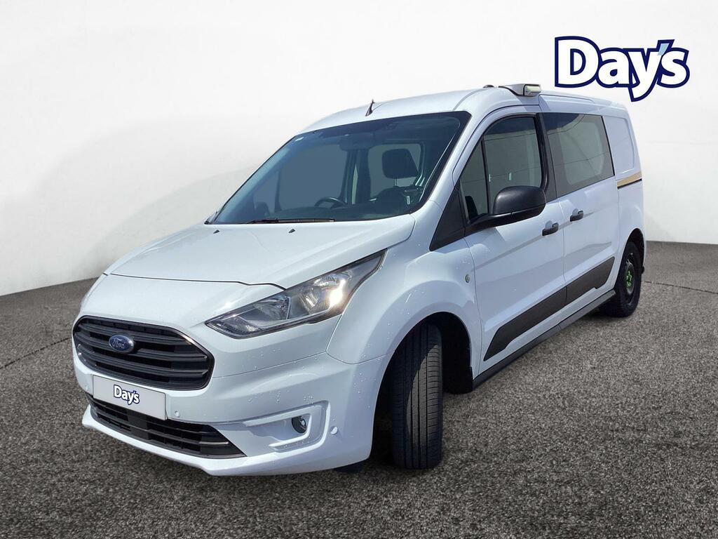 Ford Transit Connect 1.5 230 Ecoblue Trend Crew Van Double Cab 6Dr Dies White #2