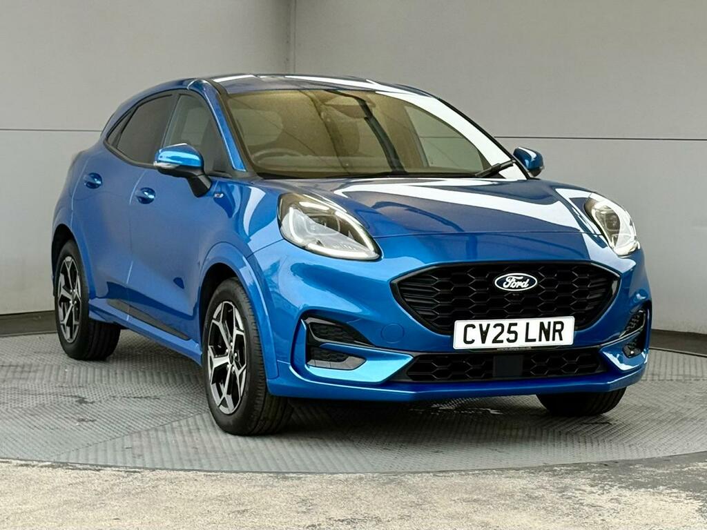 Ford Puma 1.0T Ecoboost Mhev St-line Suv Hybrid M CV25LNR Blue #2