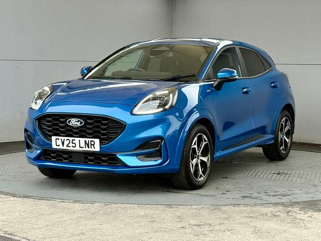 Ford Puma 1.0T Ecoboost Mhev St-line Suv Hybrid M CV25LNR Blue #4