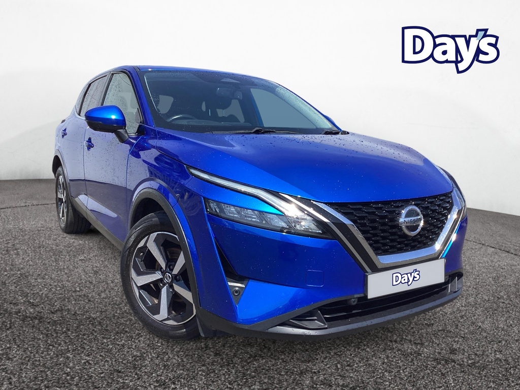 Nissan Qashqai 1.3 Dig-t Mhev N-connecta Suv Hybrid Ma Blue