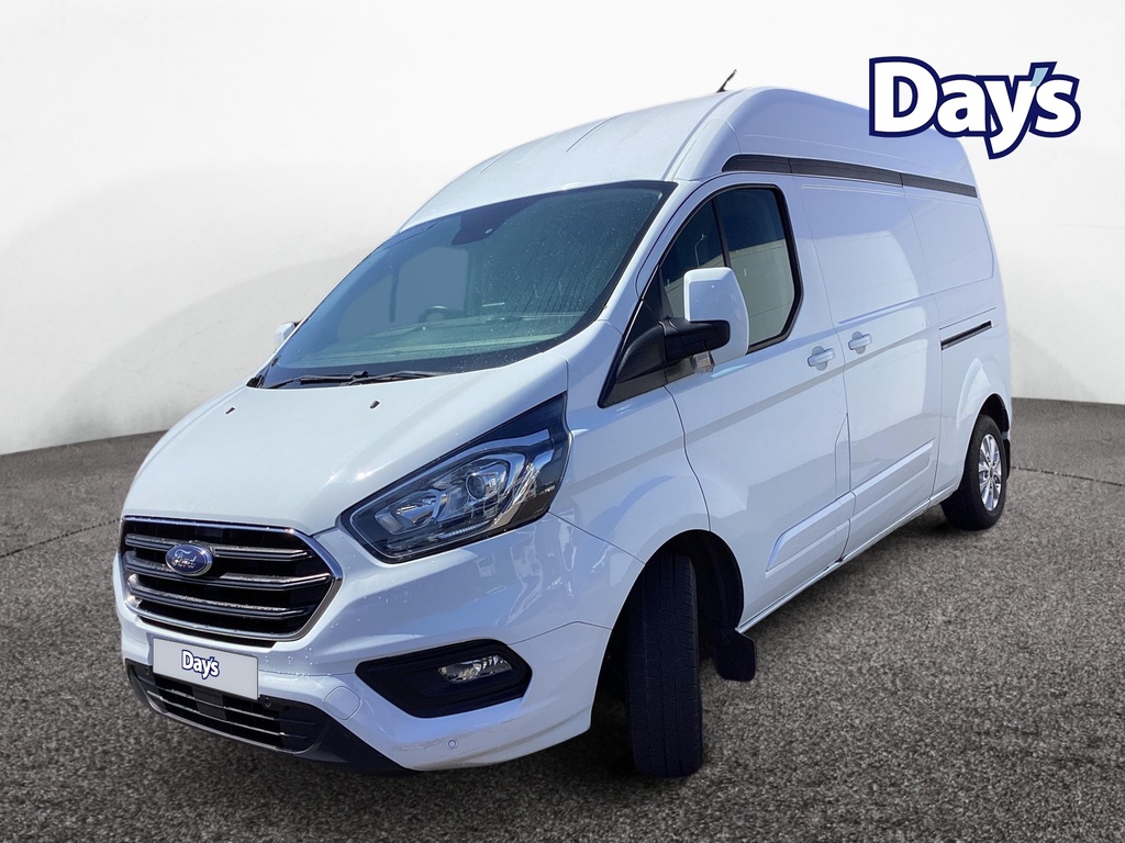 Ford Transit Custom 2.0 300 Ecoblue Mhev Limited Panel Van  White #2