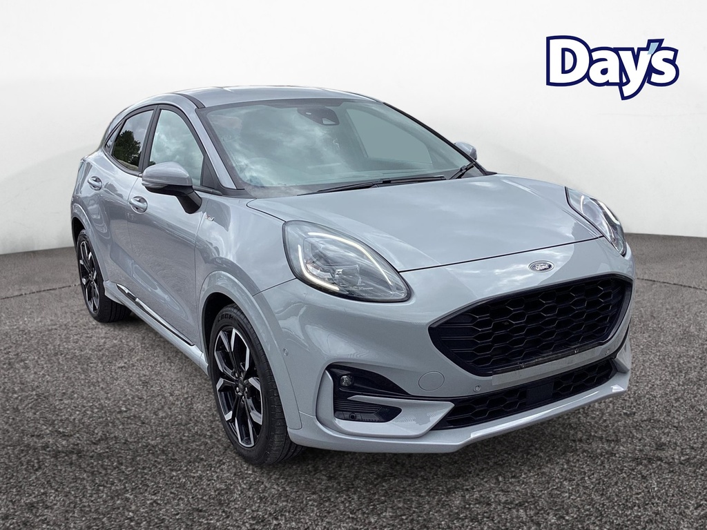 Ford Puma 1.0T Ecoboost Mhev St-line X Suv Hybrid Grey #2