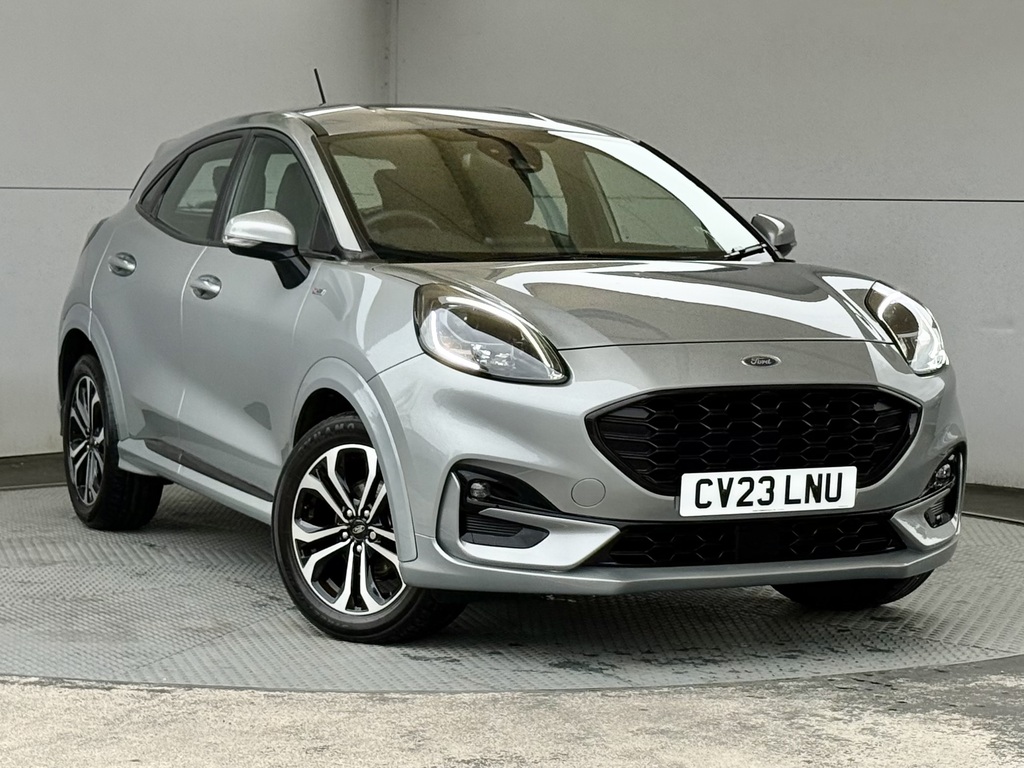 Ford Puma 1.0T Ecoboost Mhev St-line Hybrid 1 Silver