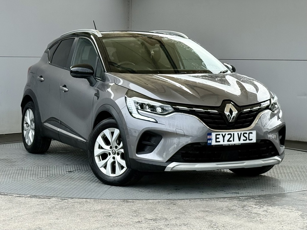 Renault Captur 1.3 Tce Iconic 140 Ps Full Servic Grey