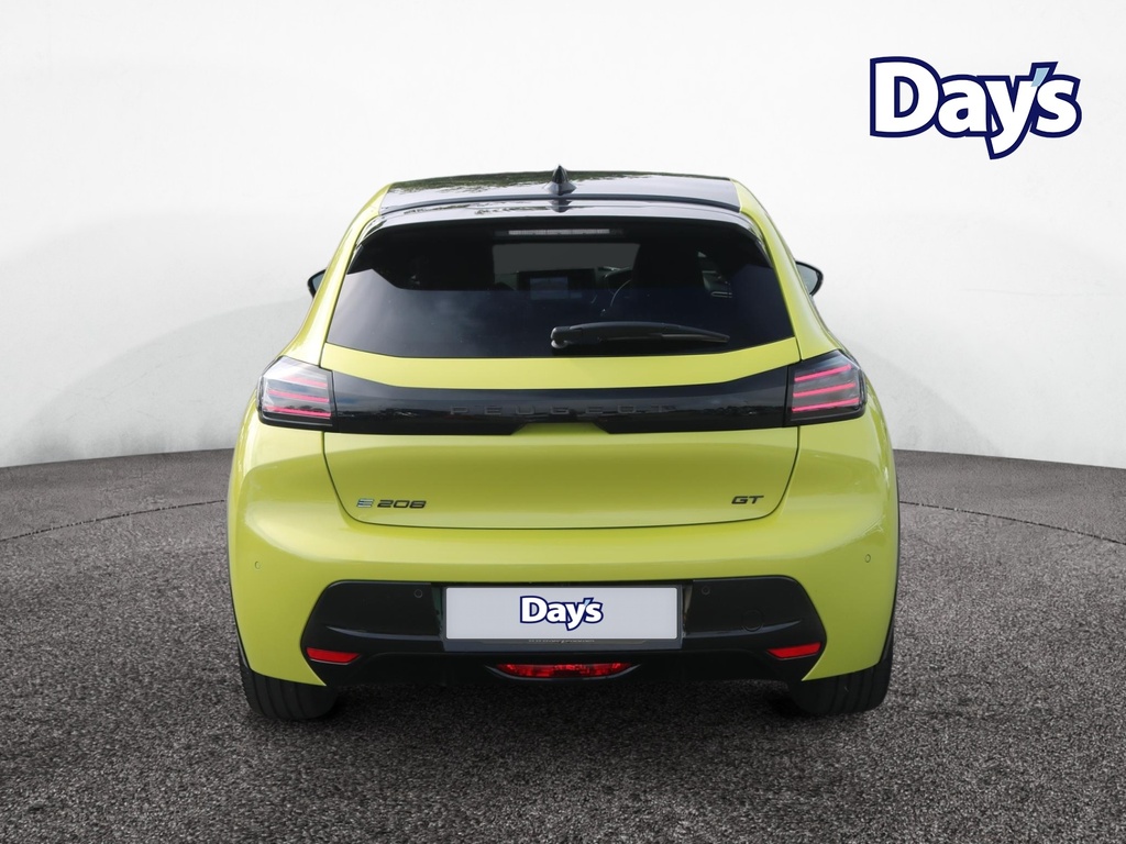 Peugeot e-208 51Kwh Gt Hatchback 11Kw Charger Yellow #6