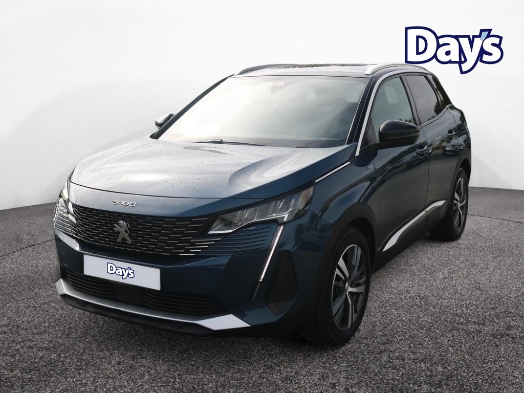 Peugeot 3008 1.6 13.2Kwh Allure Premium Suv Plug-i Blue #3