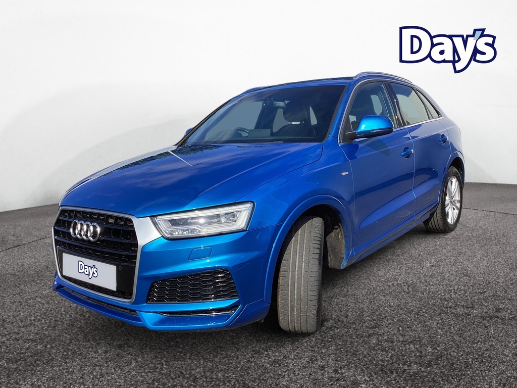 Audi Q3 2.0 Tdi S Line Edition Suv Euro Blue #2