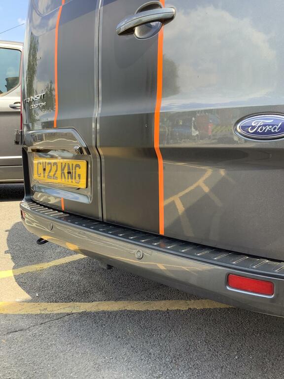 Ford Transit Custom 320 L1 Sport Double Cab Van 185Ps 2.0L Manu CV22KNG Grey #6