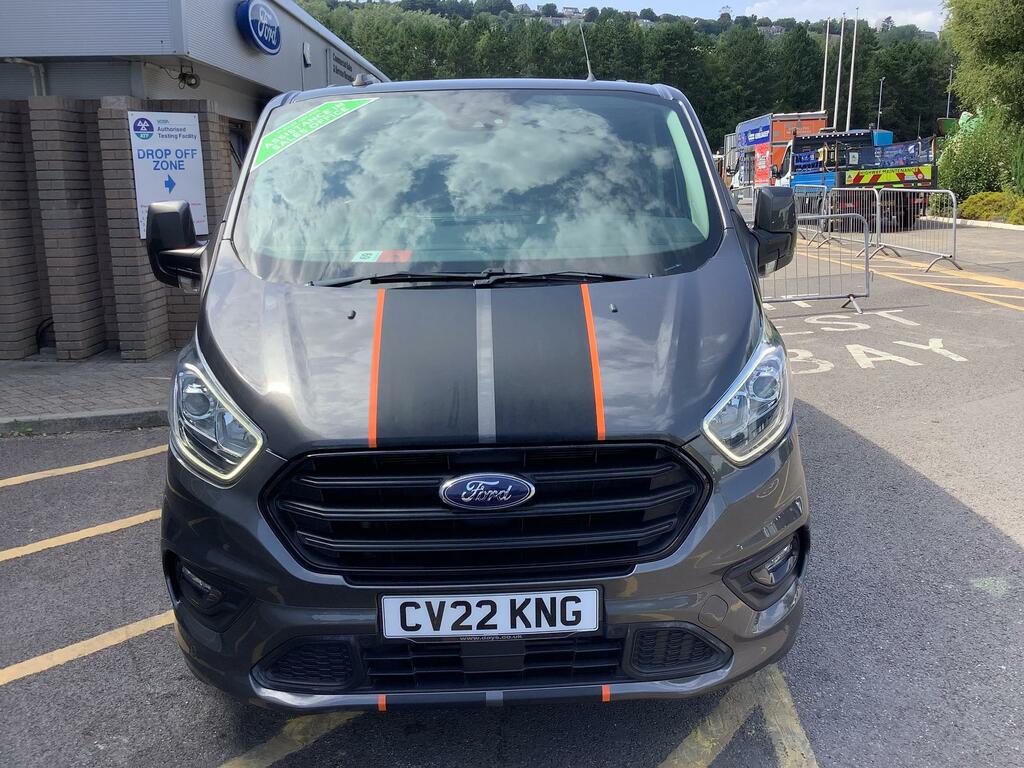 Ford Transit Custom 320 L1 Sport Double Cab Van 185Ps 2.0L Manu CV22KNG Grey #2