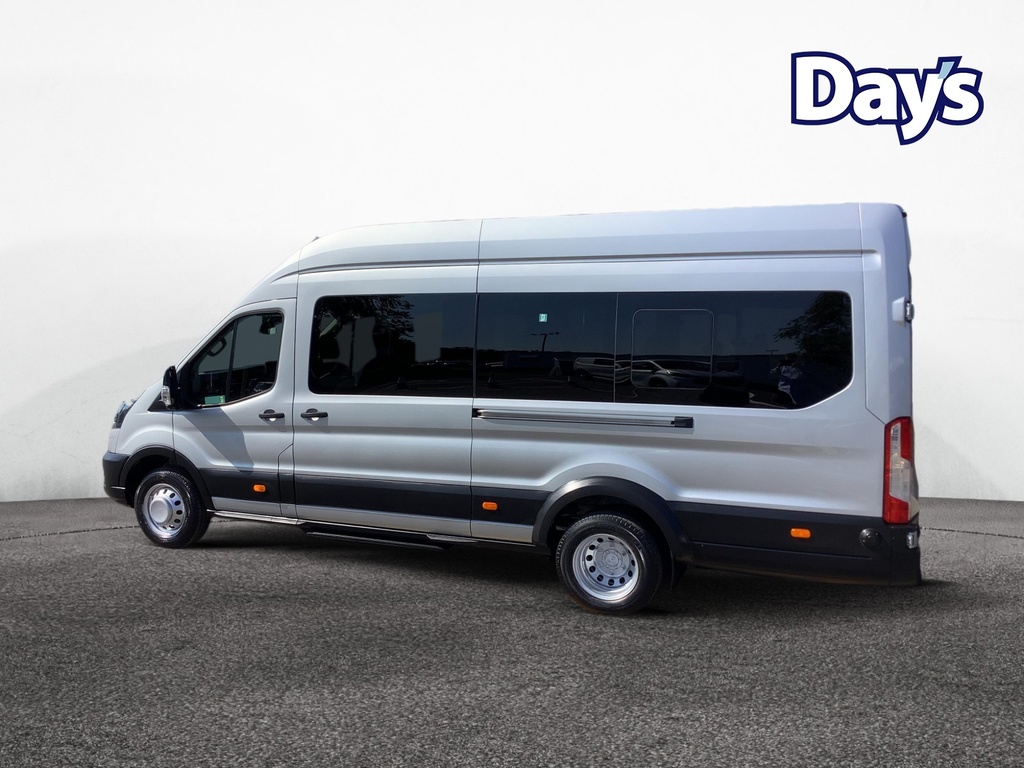 Ford Transit Custom 460 L4 H3 Leader 17 Seat Minibus 2.0L 130Ps Silver #4