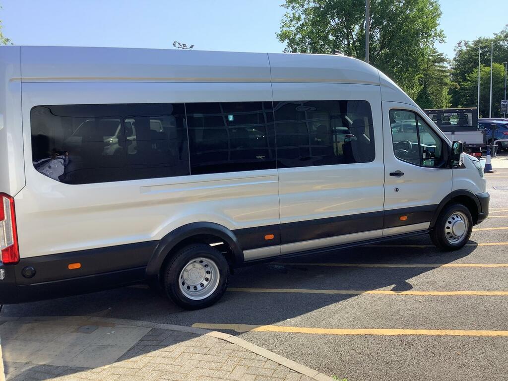 Ford Transit Custom 460 L4 H3 Leader 17 Seat Minibus 2.0L 130Ps Silver #3