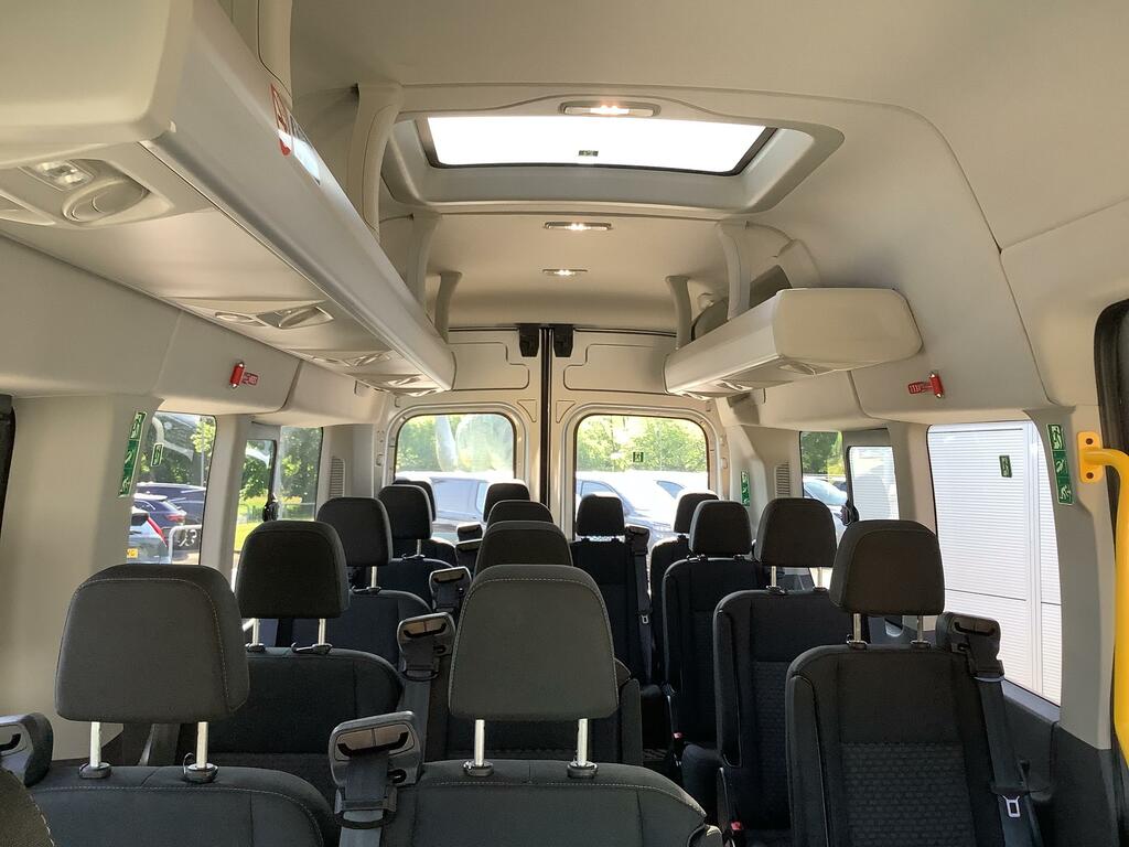Ford Transit Custom 460 L4 H3 Leader 17 Seat Minibus 2.0L 130Ps Silver #2