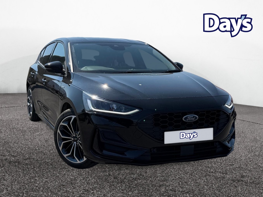 Ford Focus St-line X 1.0L Ecoboost Mhev Powershift 155Ps Black