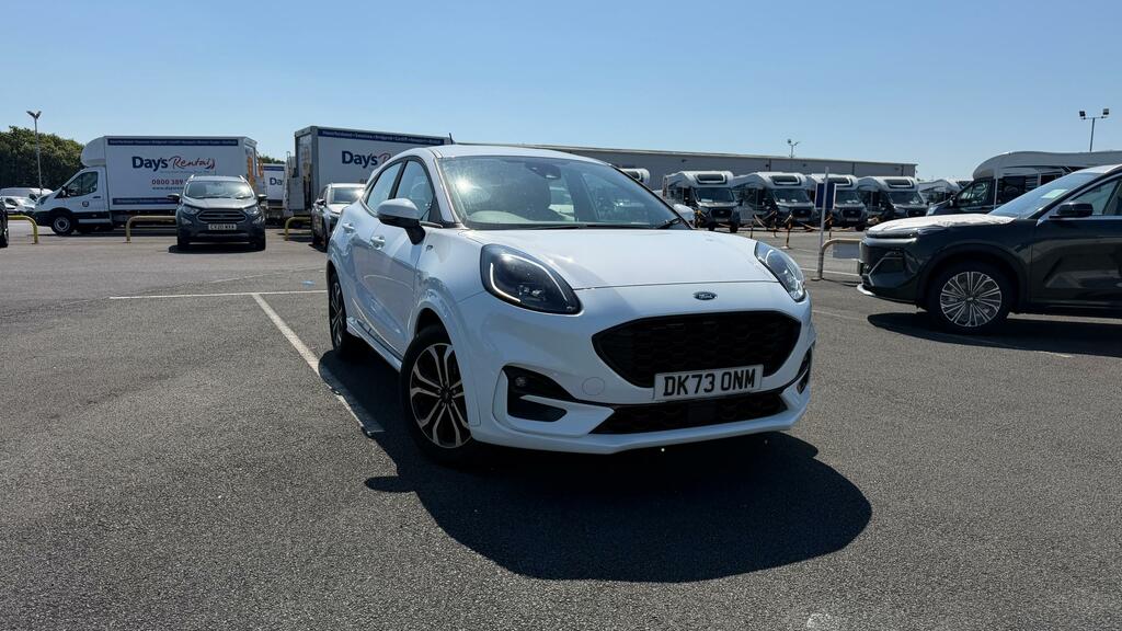 Ford Puma St-line 1.0 Ecoboost Hybrid Mhev 125Ps White