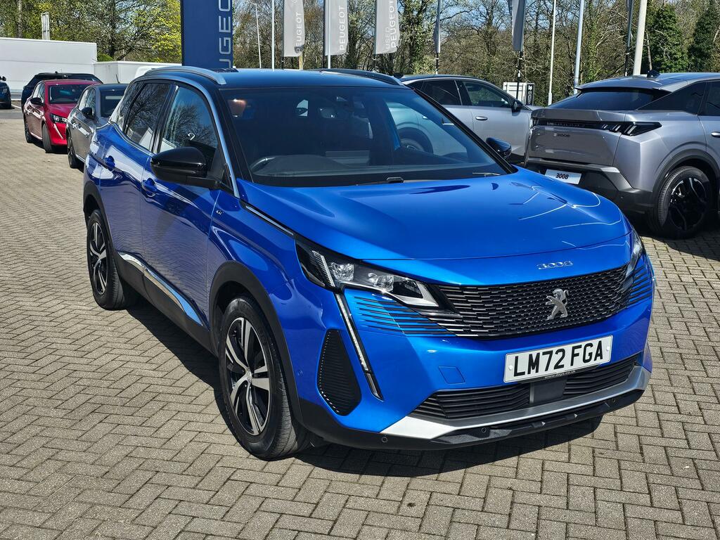 Peugeot 3008 1.2 Puretech Gt Suv Eat Euro 6 Ss 1 Blue